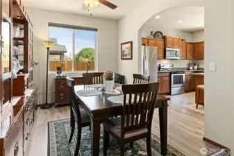 Spacious Dining room