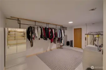 Another flex space on lower level