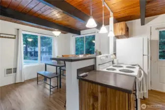 Corian counters in the modern kichen