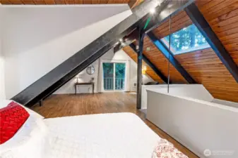 Looking towards the back of the home