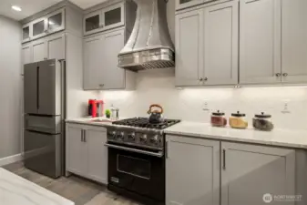 Hood vent imported from Italy, Viking range