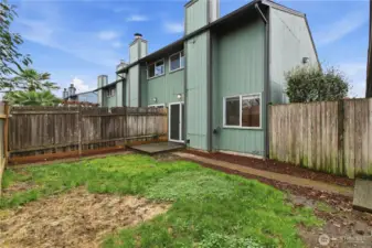 Great exposure for growing flowers and vegetables.