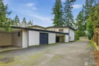 Driveway and Carports / Storage