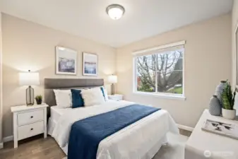 Main floor bedroom or Den