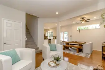 Family sitting area.