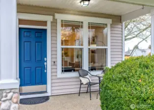 Entry and front porch