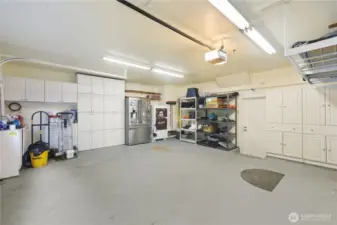 Plenty of room for 2 cars and still tons of storage!