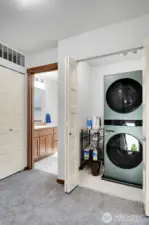 Laundry (included) on 2nd floor landing with 3/4 bath.