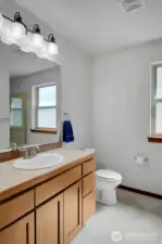 3/4 bath.