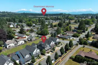 Centrally located on a dead end street.