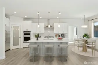 This is a general representation of floor plan and may vary from actual home constructed. Features in photos, upgrades, elevation, materials, dimensions and layout all subject to change without notice.