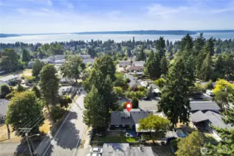 The Puget Sound is just down the road!