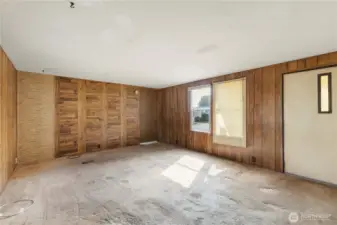 The living area