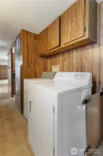 Appliances in the utility area will convey with the home