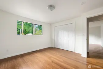 Secondary Bedroom on Main Floor.