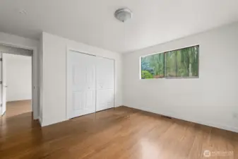 Secondary Bedroom on Main Floor.