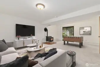 Rec Room - Virtual staging for reference.