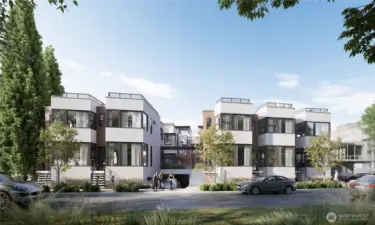 Rendering of Fairview Ave E Homes