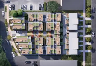 Satellite Rendering of the Site