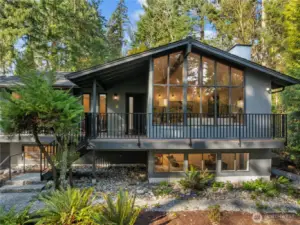 Thoughtfully refreshed exterior with modern finishes and natural surroundings that capture the essence of Northwest living.