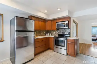 Stainless steel appliances