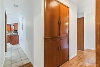 Gorgeous Original Wood Closet Doors!
