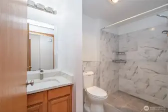 Nicely Updated Guest Bath