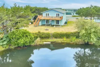 Surfside HOA keeps the canal and nearby Sea Breeze Lake stocked with fish.