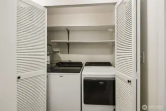 Washer and Dryer Stay