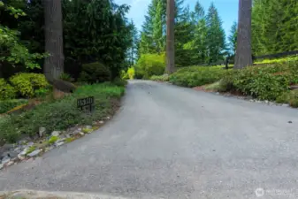Enter the estate property...