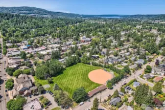 Blocks away from the historic Veterans’ Memorial Field Park, Fire Station, and Library - there is no shortage of access to public services.