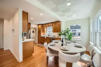 Thoughtful updates include brand new microwave, oven, dishwasher, sink & faucet, and refrigerator!