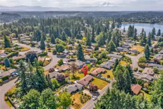 Great location by Lake Meridian, just in between Covington & East Hill!