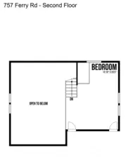 757 Upper Floorplan