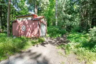 You are going to love this workshop, storage shed.