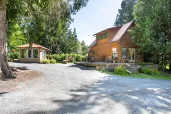 Cottage is rented until end of July. It is super cute and functional w great finishes and layout. Check listing for open house availability.