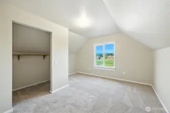 New carpet in upstairs bedrooms.