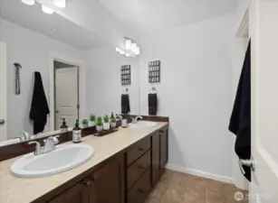 Full Bath on Second Level