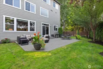 Plenty of Space in the Fully Fenced Back Yard