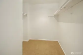 Massive walk-in closet! It is almost like having an extra room!
