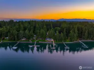 Welcome to your luxury beachfront estate on beautiful Bainbridge Island.