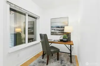 Office space just off the entry