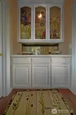 Butlers pantry at dining room