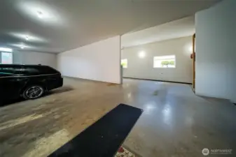 View from 3 car Gar to RV