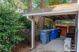 The Back Side of the Extra Storage Area