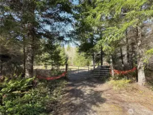 West side gate off Elkhorn. Gravel pit and south 7 acres across the road.
