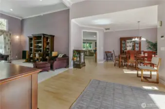 Impeccable solid hardwood floors