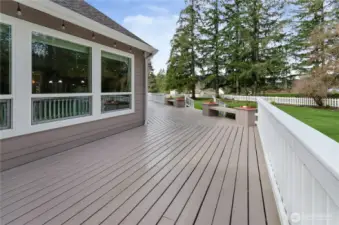 Porch wraps around 3 sides of this nearly 3700 sqft home