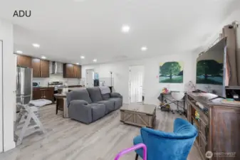 The view as you enter the ADU