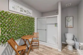 En-suite bathroom off of primary bedroom.